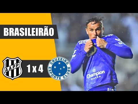 PONTE PRETA 1 X 4 CRUZEIRO | BRASILEIRÃO SÉRIE B 2022 | GOLS