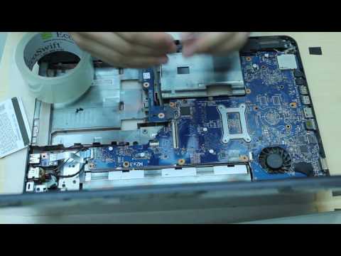HP pavilion G6 - 1a,1b,1c,1d series  - 1c58dx/1c57dx laptop disassembly remove motherboard etc.