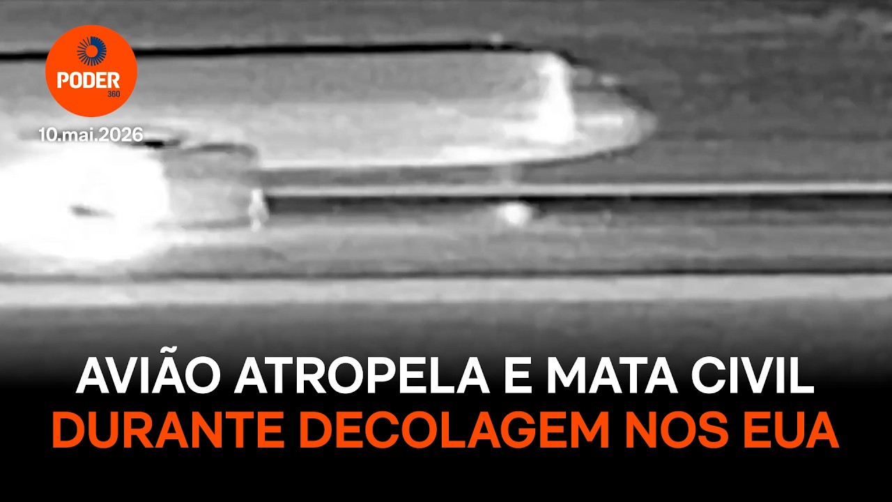 Avião atropela e mata civil durante decolagem nos EUA; assista