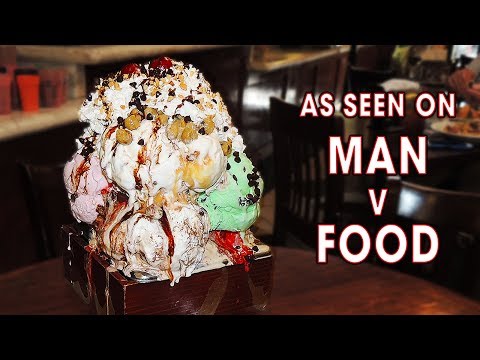 Kitchen Sink Ice Cream Sundae Challenge @ San Francisco Creamery!!
