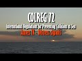 COLREG 72 ANNEX IV DISTRESS SIGNALS UASUPPLY
