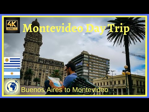 GUIA DE VIAGEM DE MONTEVIDÉU 4K(Balsa de Buenos Aires a Montevidéu, Uruguai)
