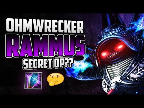 OHMWRECKER RAMMUS - OP TOWERDIVER!! - Trick2G