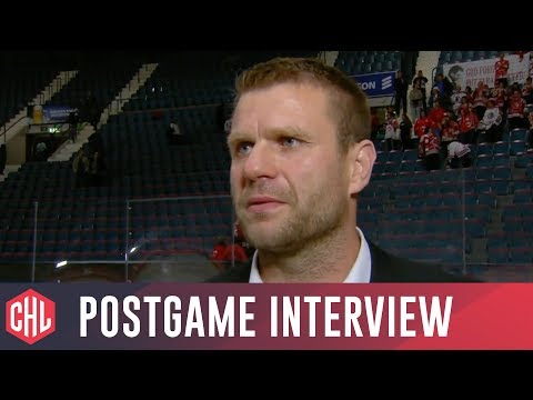 Postgame interviews: Djurgården Stockholm vs Oceláři Trinec 3:4
