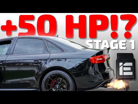 Tuning My B8.5 Audi A4 - IE Stage 1 Install & First Drive! (Huge Power Gains?!)