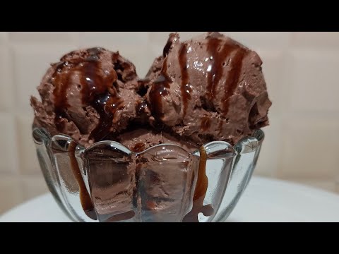 Chocolate ice cream recipe|| 3 ingredients chocolate ice cream recipe