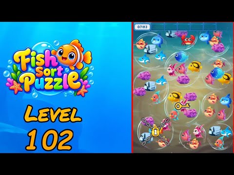 Fish Sort Puzzle Level 102 Walkthrough thumbnail