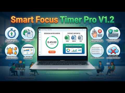 Smart Focus Timer Pro V1.2 공식 영상 미리보기