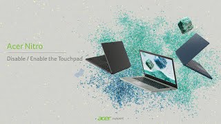 How to Disable / Enable the Touchpad on the Acer Nitro 5