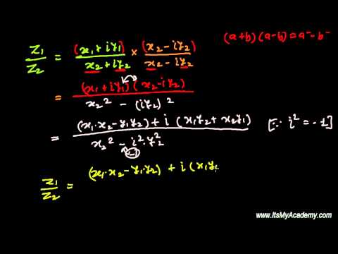 Complex Number Division - Algebra of Complex Number