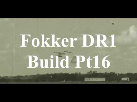DW Hobby Fokker DR1 build Pt16 RC Model Geeks