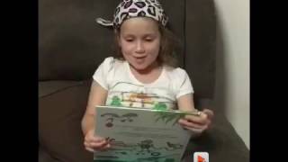 Ellie Reads The Twelve Aussie Days of Christmas by Colin Buchanan & Glen Singelton