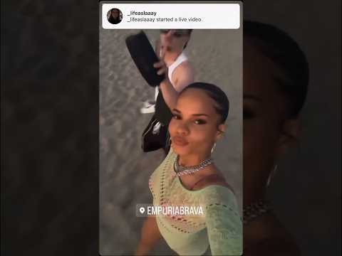 Artist Aleeaha Goes To Empuriabrava 😍😱🔥On The Beach 🏝️