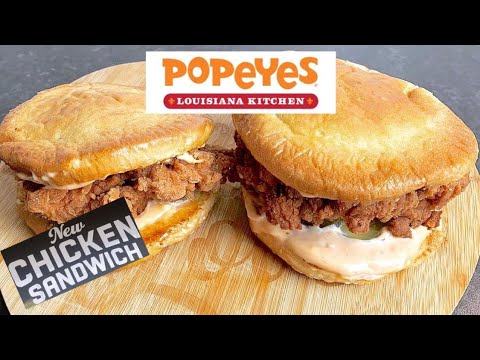 POPEYES CHICKEN SANDWICH | My Own Copycat Recipe