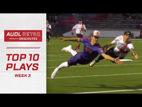 AUDL Retro: Top 10 plays — Week 3
