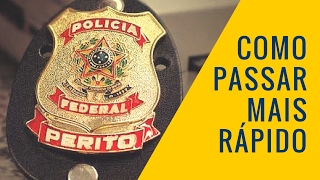 Concurso de PERITO CRIMINAL da PF - Como passar mais rápido no concurso de Perito Criminal da PF