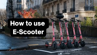 How to use e-scooter | Tier | Berlin