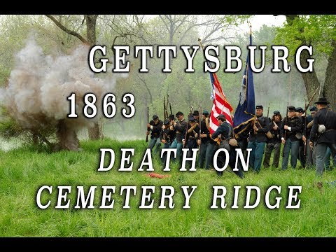 Civil War 1863 - Gettysburg July 2nd - Death On Cemetery Ridge