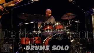 Derico Watson drums solo Mike Stern & Victor Wooten BAND (KT) 