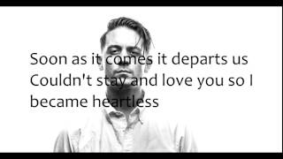 Don&#39;t let me go - G-Eazy ft. Grace (Lyrics)