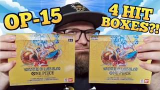 OP15 *NEW SET* DOUBLE BOX OPENING! 4 HIT BOX?!