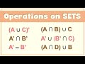 OPERATIONS ON SETS - Union, Intersection, Difference, and Complement of a Set | Ms Rosette