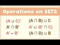 OPERATIONS ON SETS Union Intersection Difference And Complement Of A Set Ms Rosette