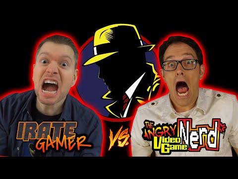 IRATE GAMER vs AVGN Epic Crossover! - Dick Tracy NES Video Game Review
