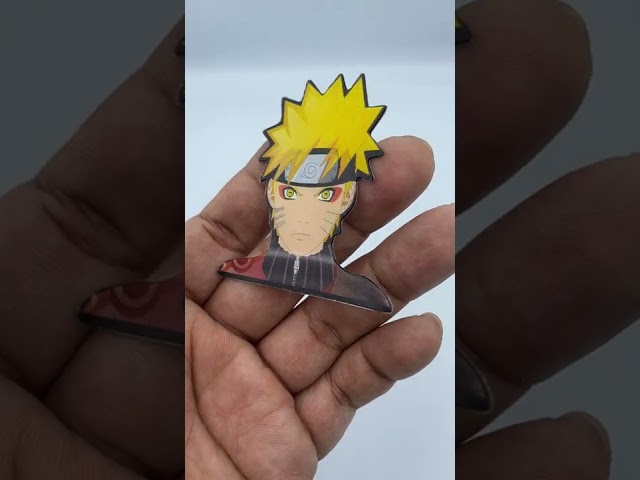 ملصق ثلاثي أبعاد لشخصية ناروتو