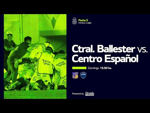 Ctral. Ballester 1 - Centro Español 1