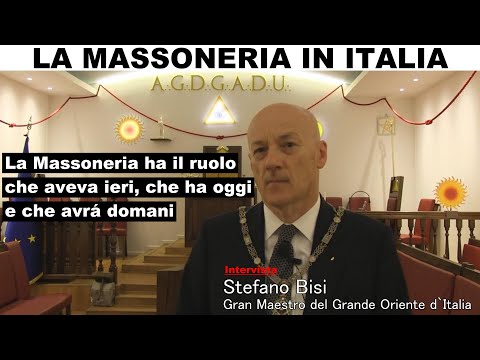 MASSONERIA IN ITALIA – INTERVISTA AL GRAN MAESTRO STEFANO BISI