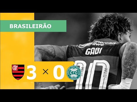 Flamengo 3 x 0 Coritiba - Gols - 16/04 - Brasileirão 2023
