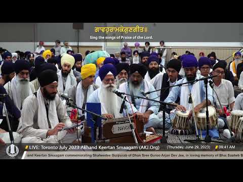 066 Giani Gurdev Singh Jee Australia @ Thursday AM Toronto July 2023 Annual Akhand Keertan Smaagam