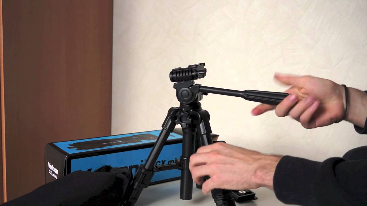 YouTube video - VELBON EX MINI - stativ