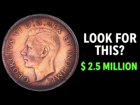 1942 Canada 1 Cent Coin Worth $2.5 Million | Rare Canadian Penny History & Value