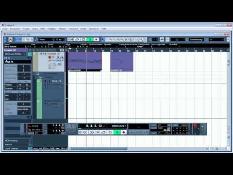 cubase 6 (Das arbeiten mit Midifiles) deutsch