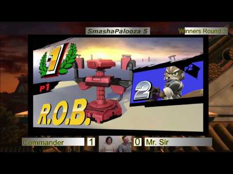 SmashaPalooza 5: Winners Semis - Commander (Fox) vs Mr.Sir (Rob)