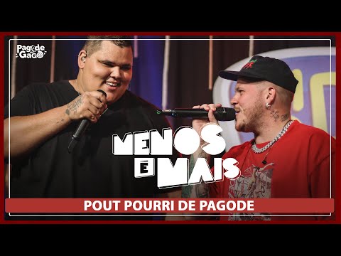 Menos é Mais, Ferrugem, Tiee - Pout Pourri de Pagode #Live FM O Dia #PagodedoGago