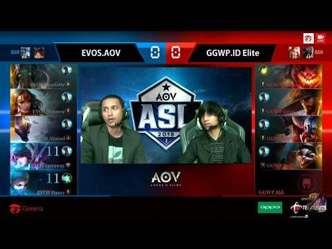 EVOS.AOV vs GGWP.ID Elite - Garena AOV | ASL Season 1 #3 Game 1