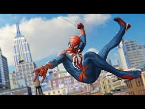 spider man walking the wire