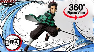 Demon Slayer: Kimetsu no Yaiba Tanjiro Vibration Stars Banpresto Figure 360° View