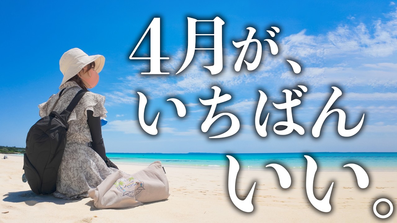 【4月の宮古島】4月が、いちばんいい。リアルな現地状況を最速レポ‼️