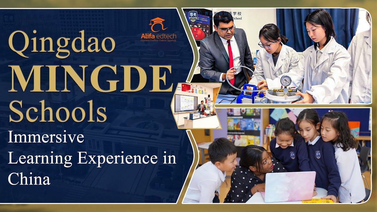 Qingdao MINGDE School QMDS secret to success — bilingual IB World School Qingdao Shandong China