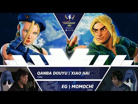 SFV: Qanba Douyu Xiao Hai vs EG|Momochi - Capcom Cup 2016 Day 1 Top 32 - CPT2016