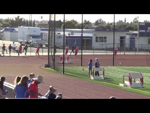 FSG 200m vs HB 4-16-15 - Los Alamitos Girls