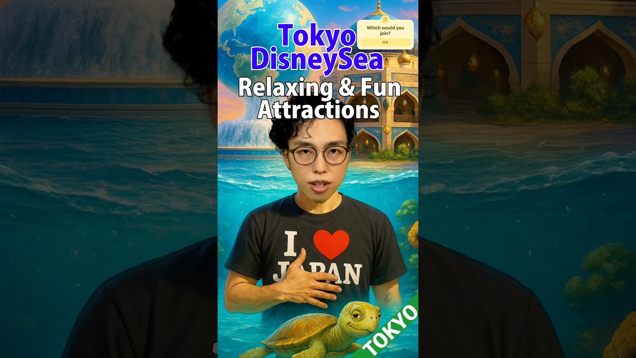 Tokyo DisneySea – Relaxing & Fun Attractions#japan #japanese #japaneseculture#shunvlogjapan