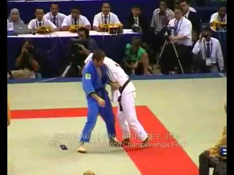 JUDO 2005 World Championships: Akos Braun (HUN) - Francesco Bruyere (ITA)