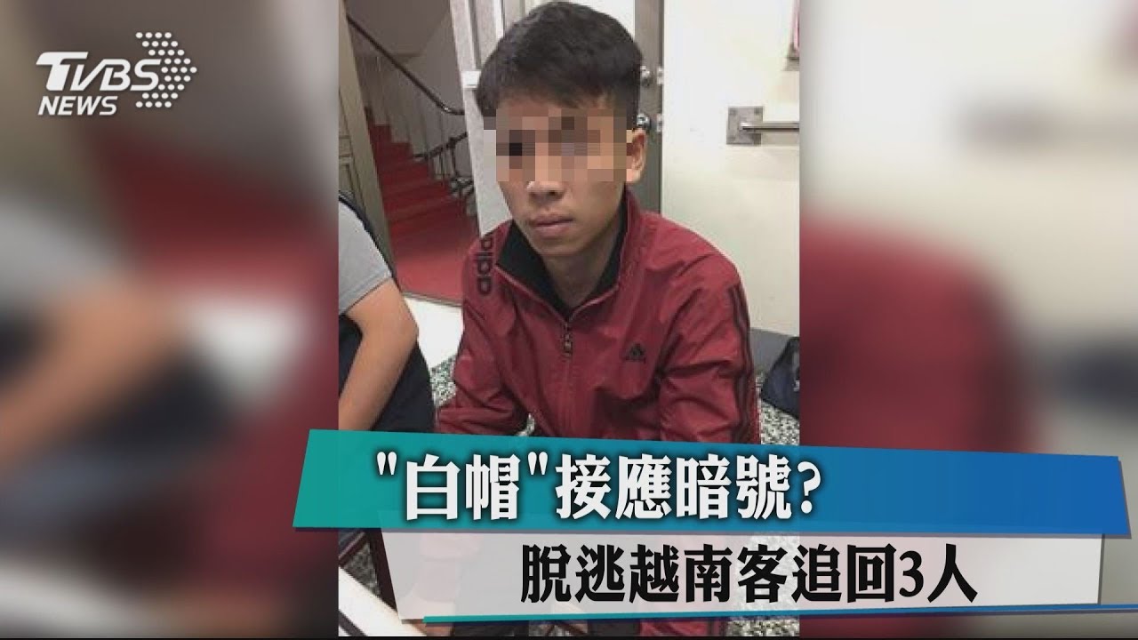 越南團脫逃影片曝光 搭不同車種化整為零