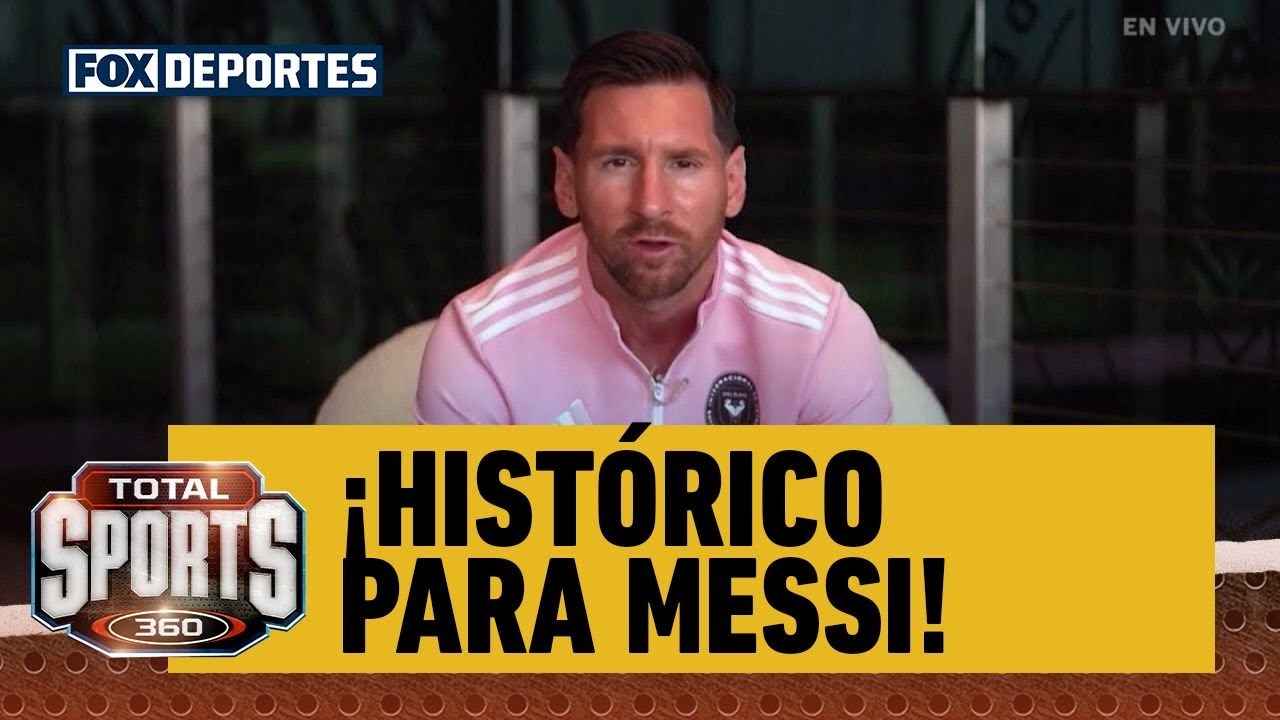 🤩 ¡HISTÓRICO PARA MESSI! | El primer futbolista en ganar MVP consecutivo en la MLS | Total Sports