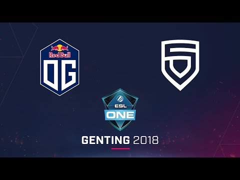 Dota 2 - OG vs Penta - Game 2 - Ro4 - ESL One Genting 2018 - EU Qualifier